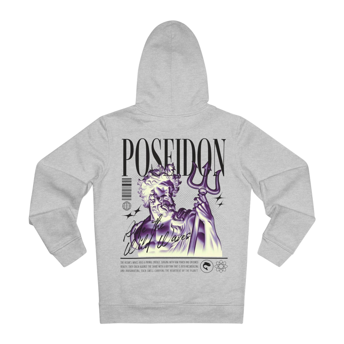 Poseidon Premium Bio Hoodie von Urban Baba